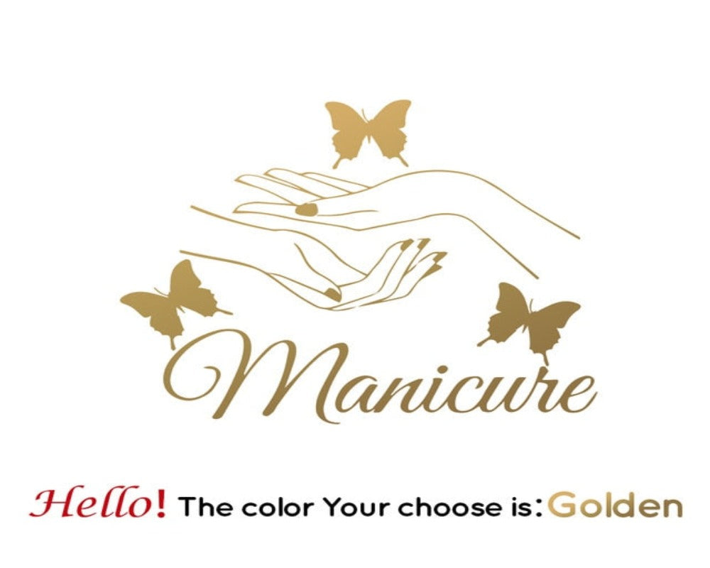 Wall Stickers Manicure Hands (multiple colours) SKU# WAL0014